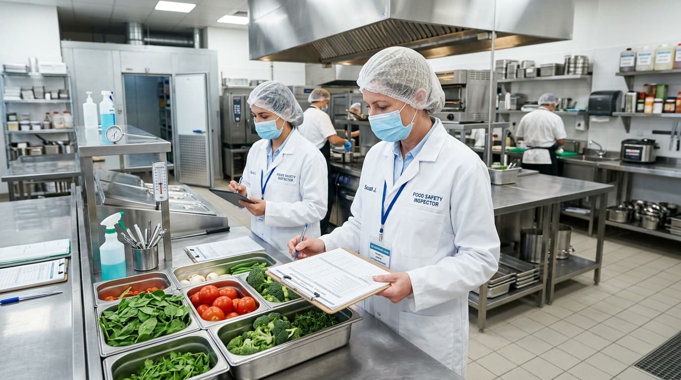 JC Foods - Professional Food Safety Inspection in Commercial Kitchen